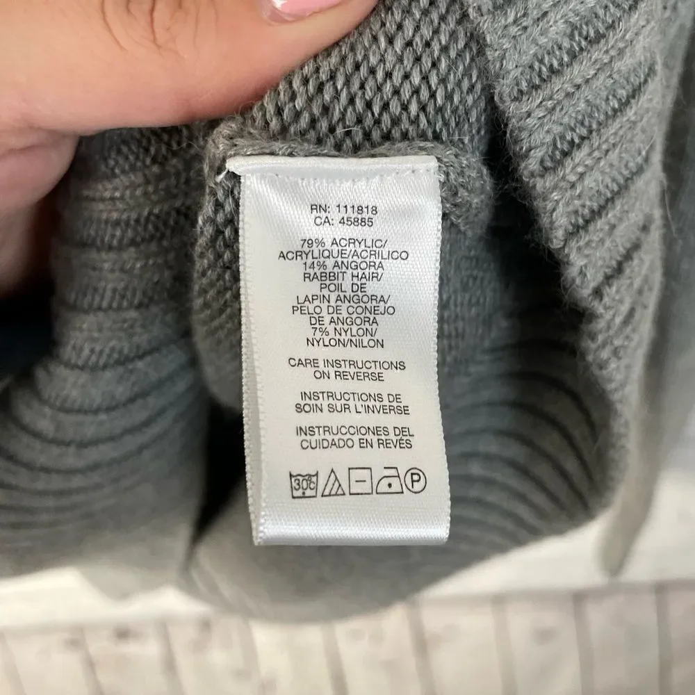 Michael Kors Gray Turtleneck Sweater XL